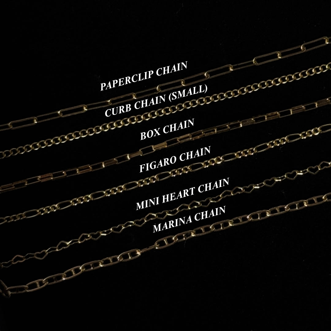 Gold Vermeil Initial Charm with Gold Filled Chain Necklace