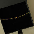 Gold Filled Angel Number Chain Anklet