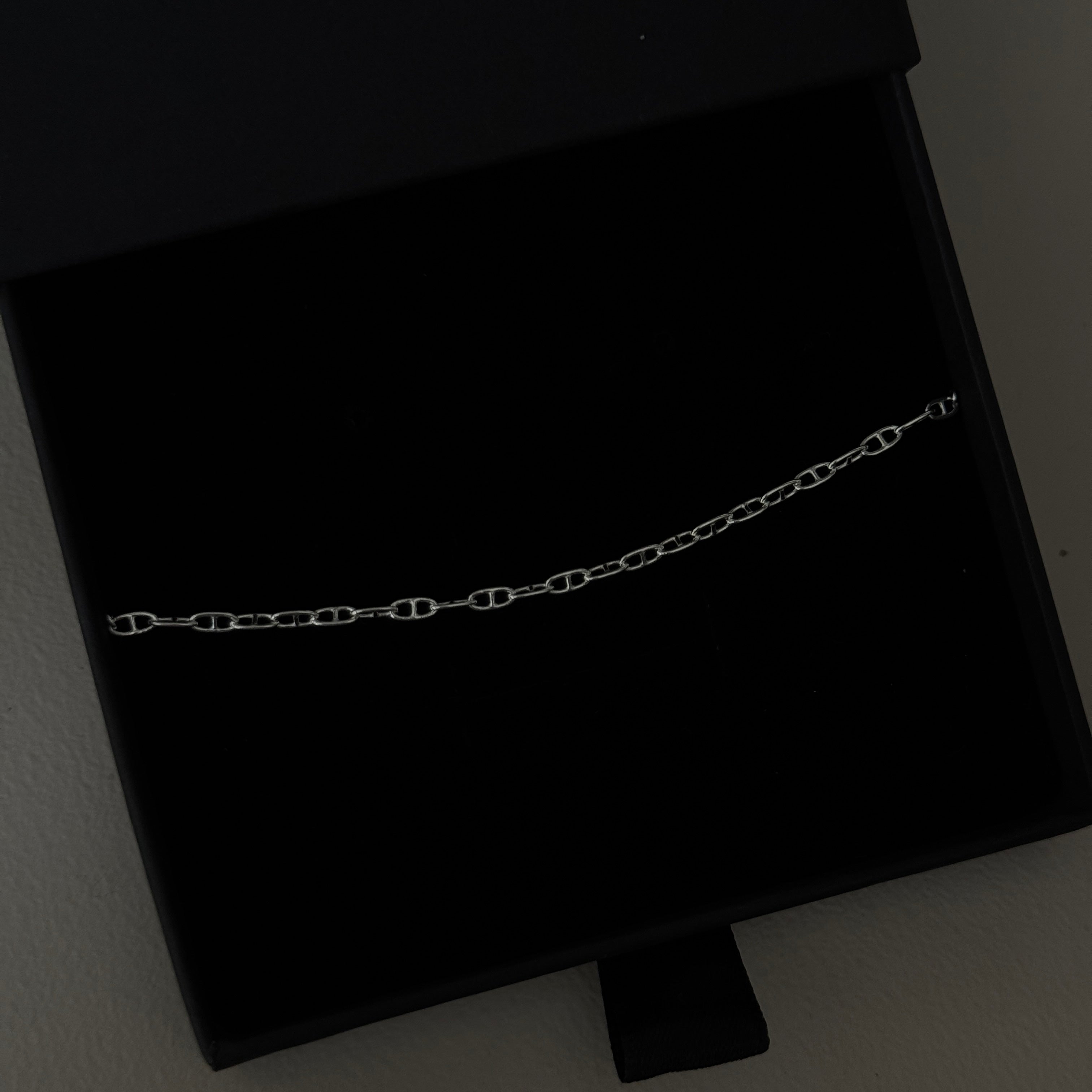 Sterling Silver Chain Anklet