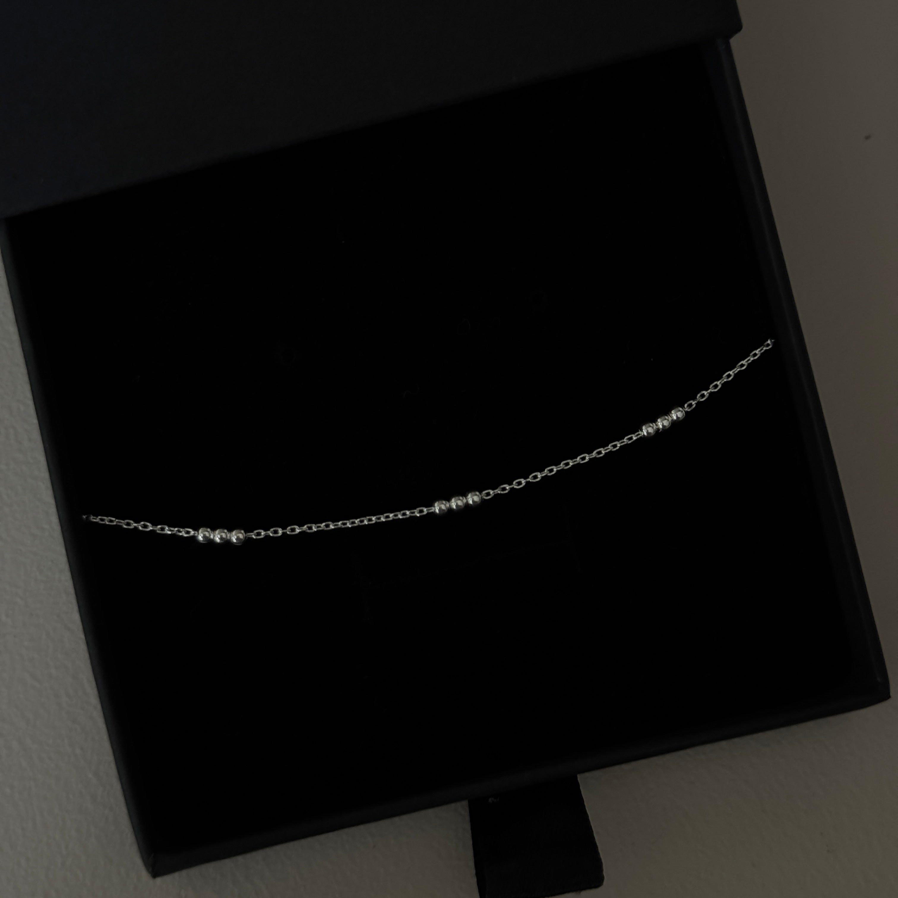 Sterling Silver Chain Anklet