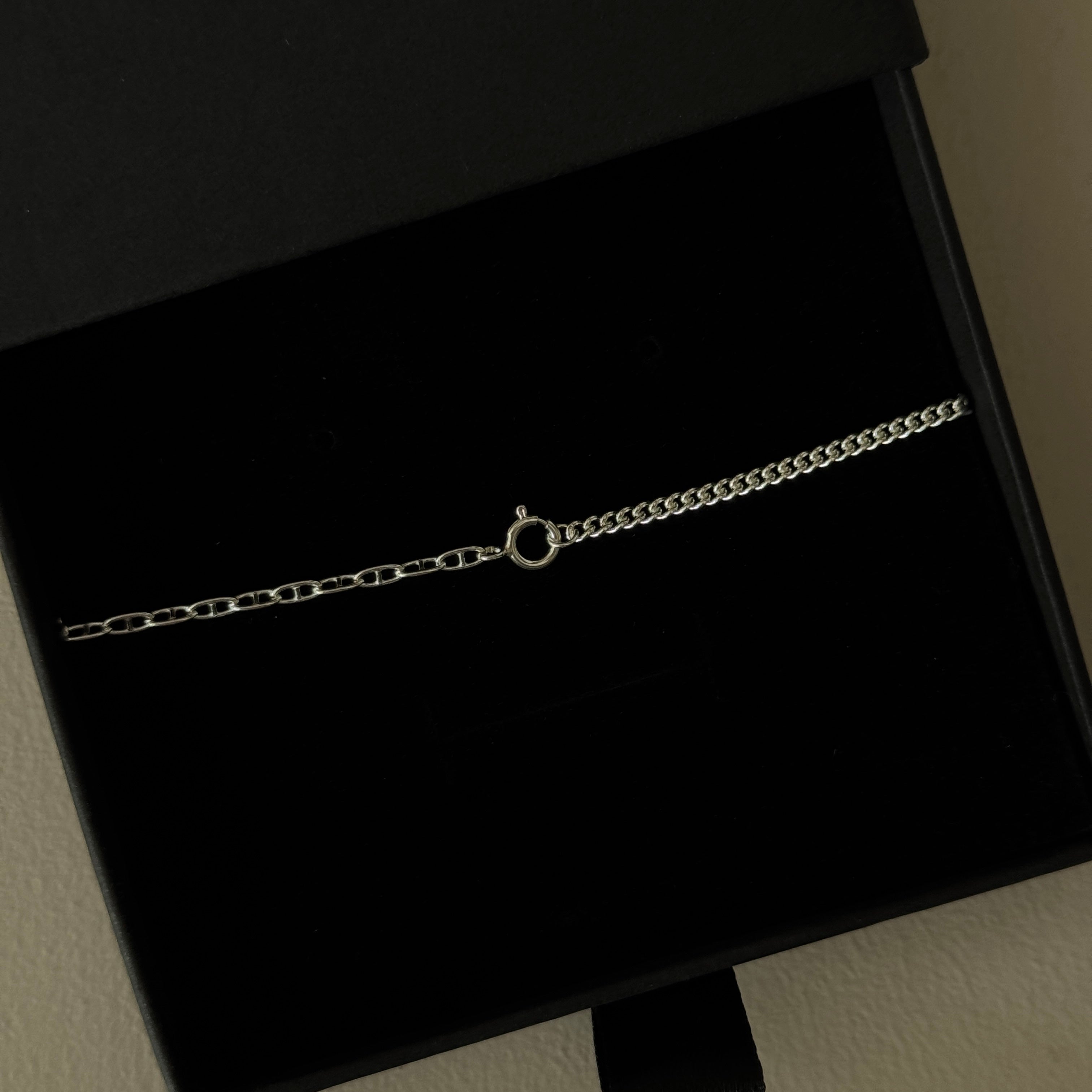 Sterling Silver Zodiac Charm Chain Bracelet